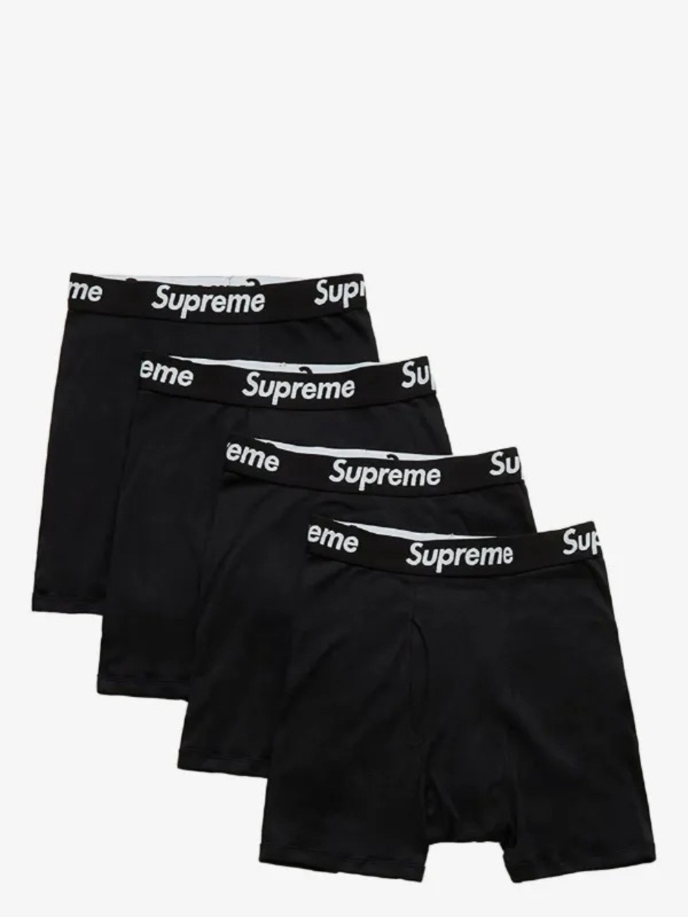 SUPREME X HANES Tagless Boxer Briefs (4 Pack)